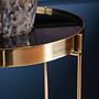 Allure Grey Mirror Hoher Beistelltisch
 2