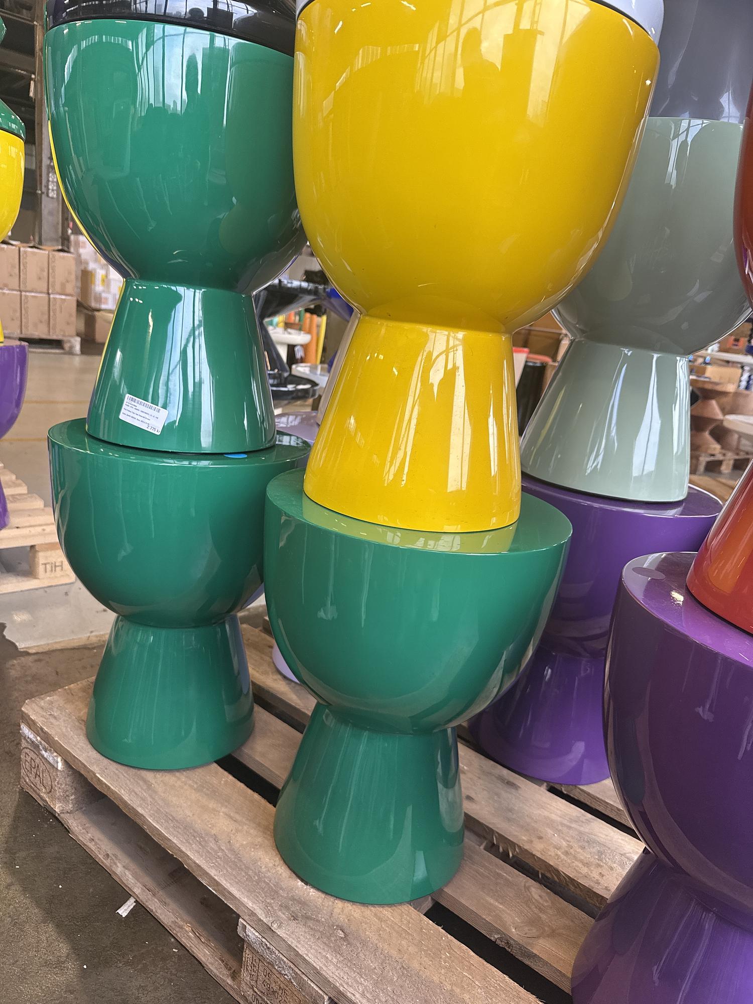 Tip Tap stool Green 1