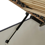 Polsterbett mit Stauraum Grau 5