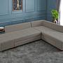 Manama Corner Sofa Bed Right - Cream 1