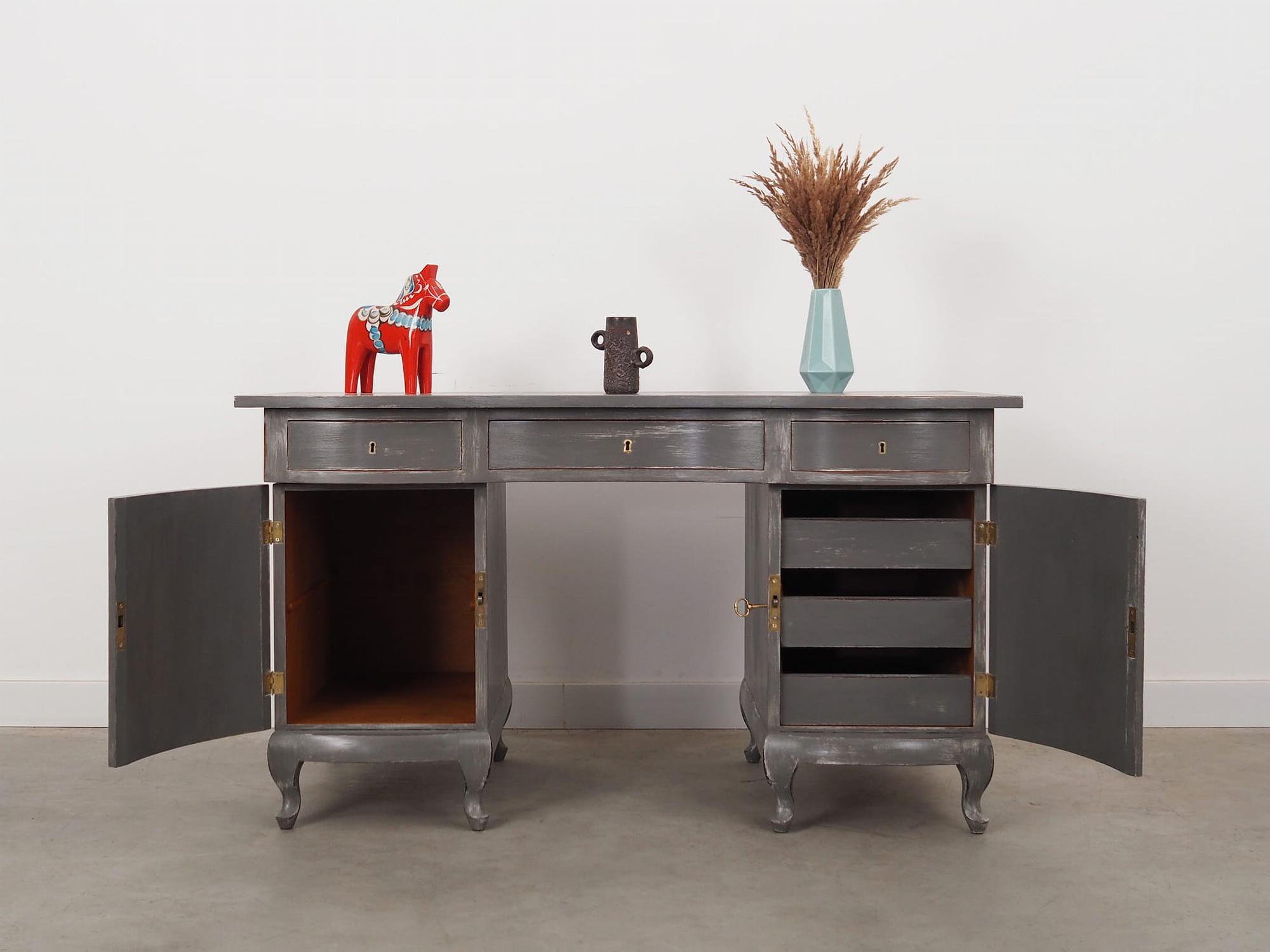 Mahogany Schreibtisch 1960 Jahre 2