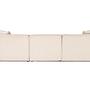 Lora 3-Sitzer Sofa Creme 3