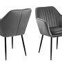 Tilanda Type B Armchair Dark Grey 2