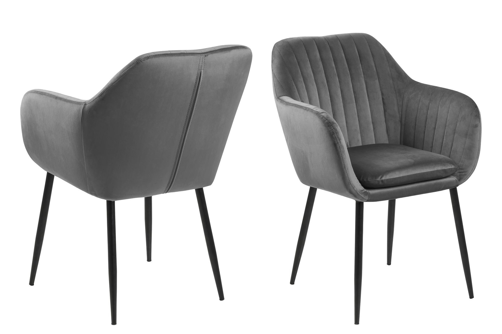Tilanda Type B Armchair Dark Grey 2