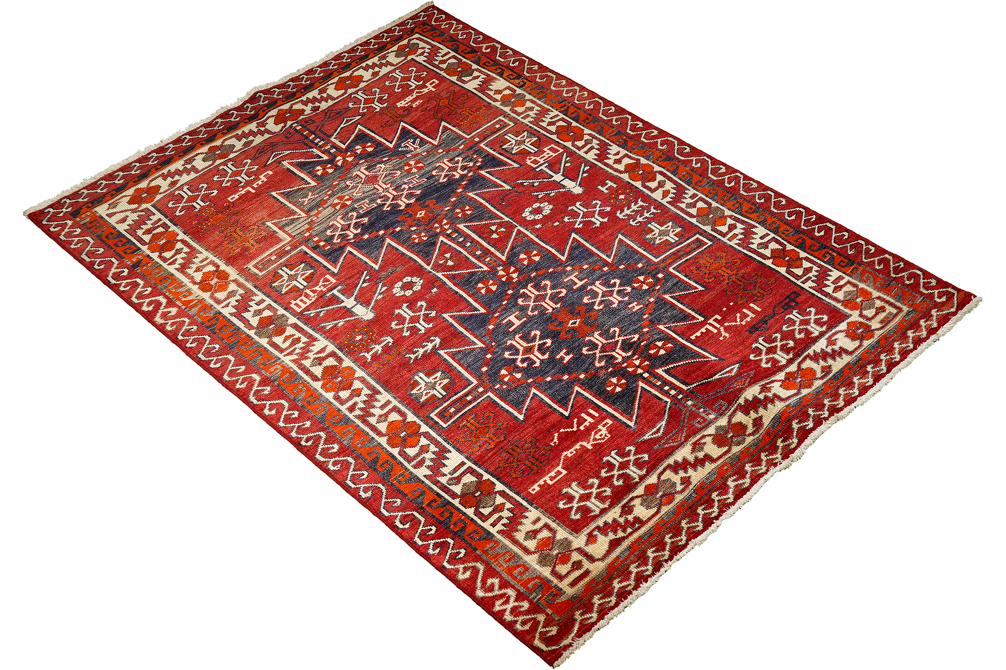 Heritage Varshan Carpet Wool Red 2