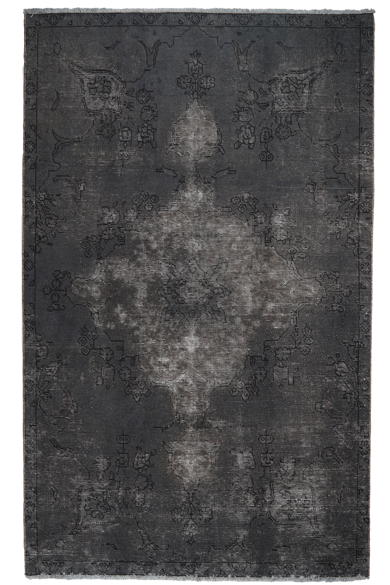 Vintage Rug  Wool Multicolored 0