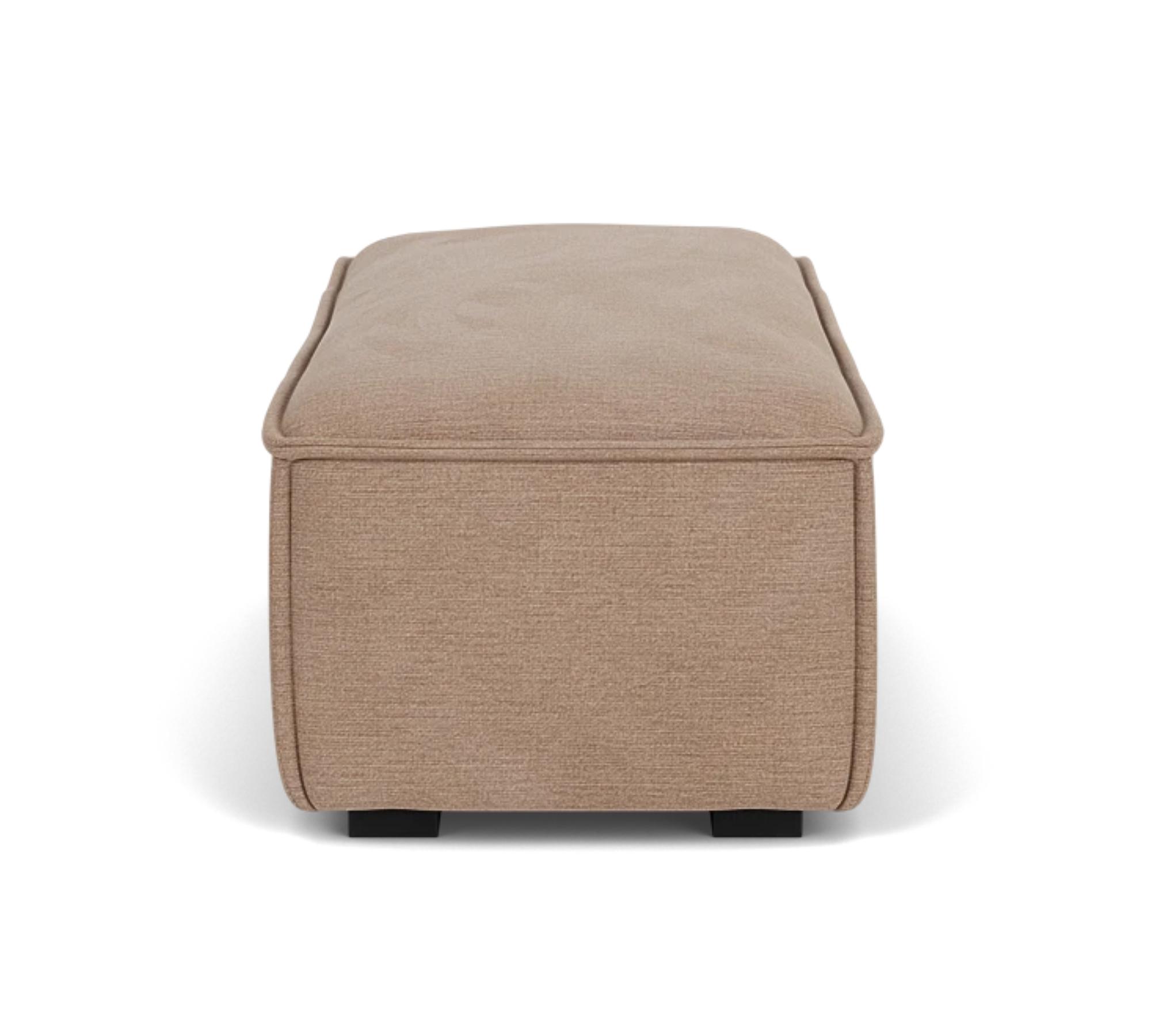 Daphne Fußhocker Modul Aulla Caramel 1