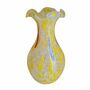 Blumenvase Klein Muranoglas Gelb 2