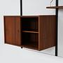 Wall shelf Teak wood 1960s 12