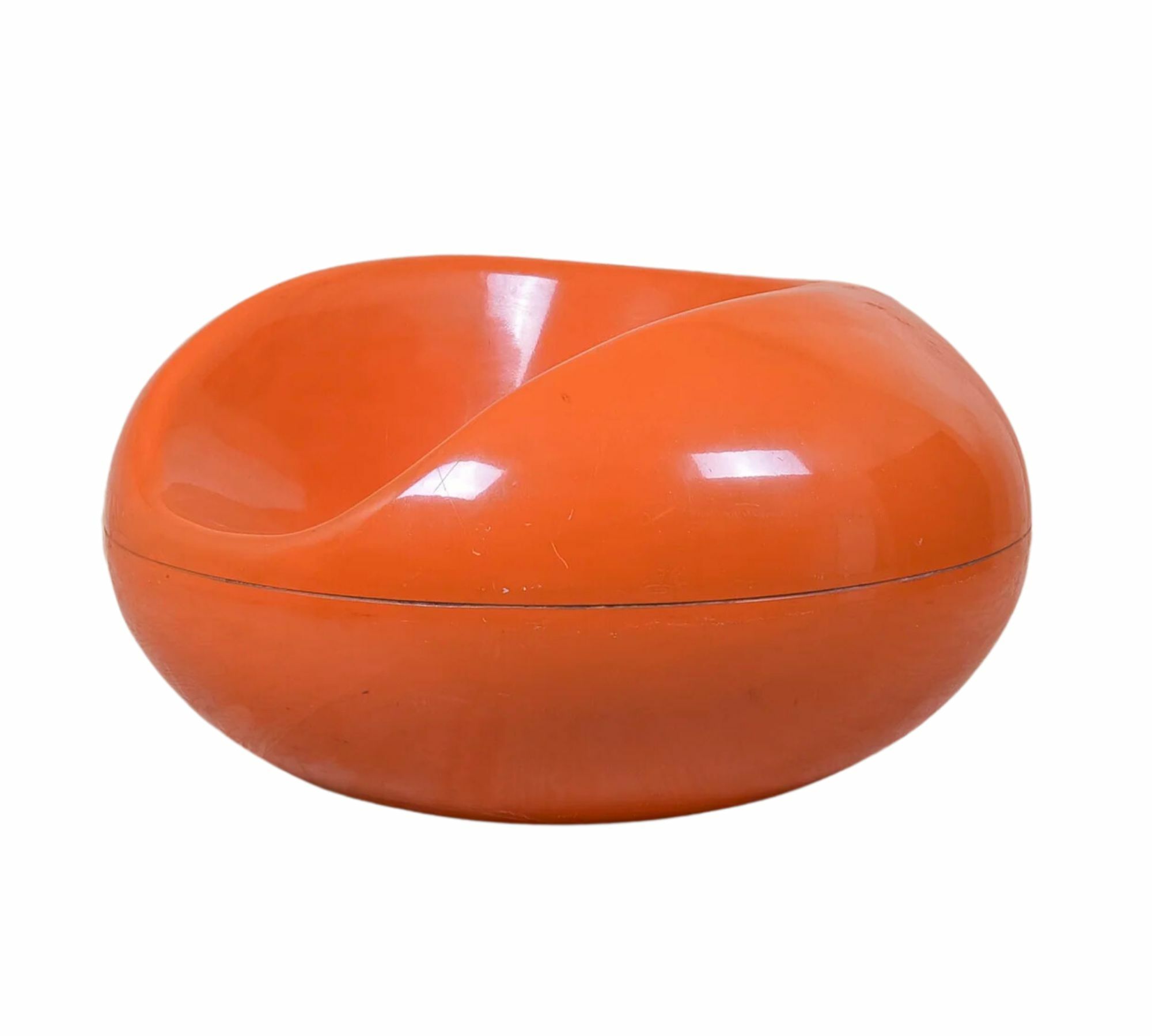 Eero Aarnio Pastille Chair Fiberglass Orange 1