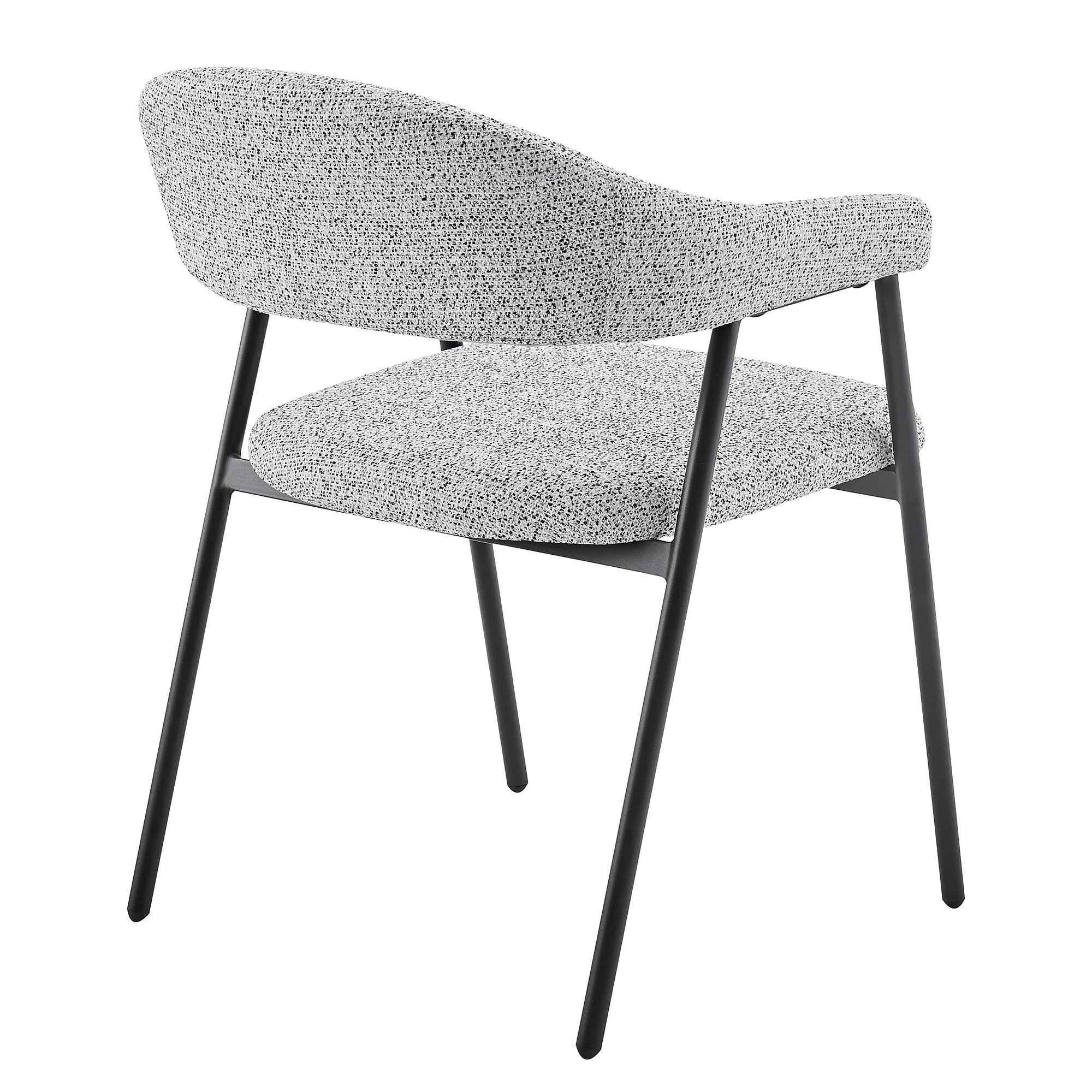 SHEEDO Armchair Set of 2 Grey 4