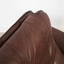 Armchair Leather Brown 1970s 12