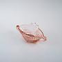 Glass bowl Pink 1970s 3