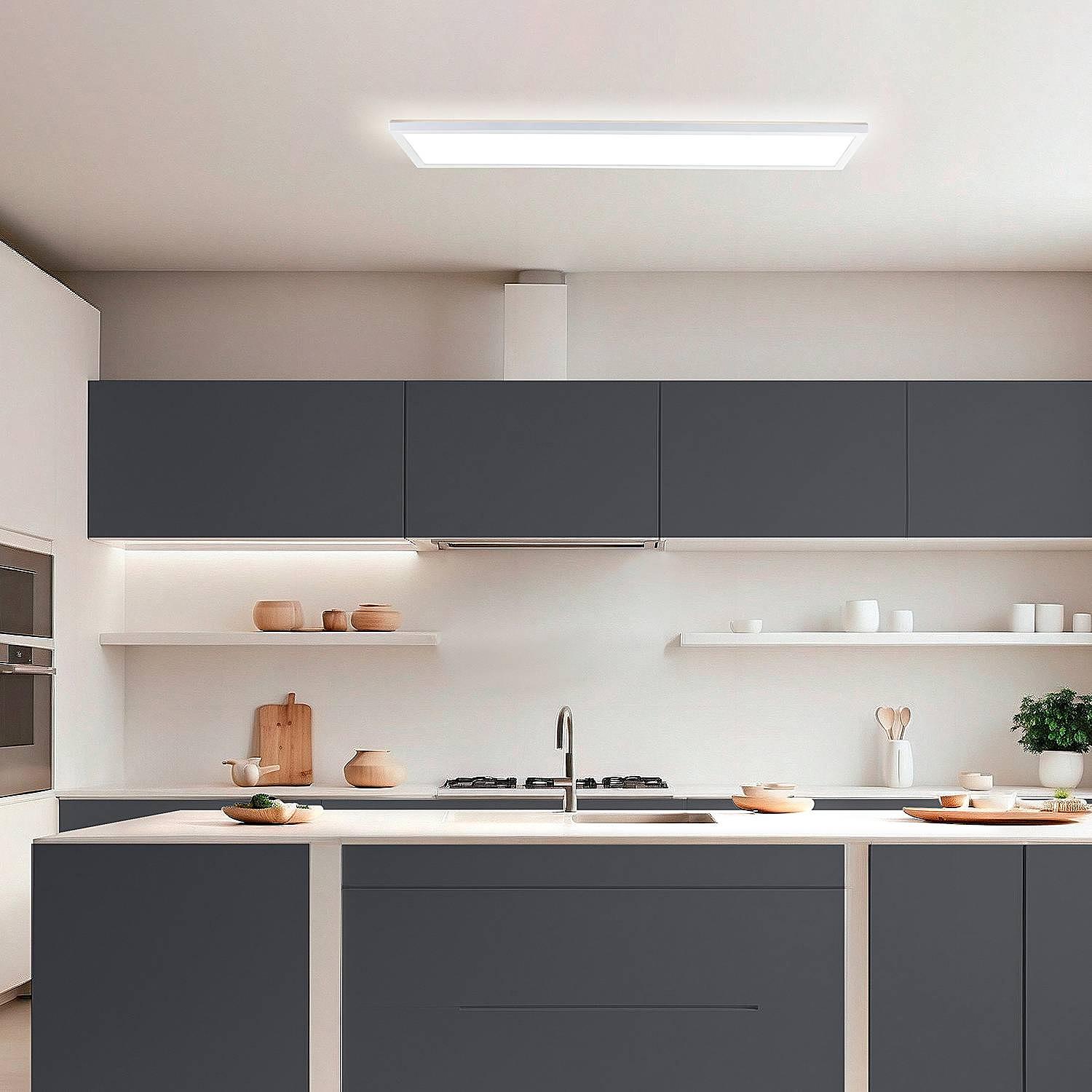 LED-Deckenleuchten Sorell Polypropylen Weiß 2