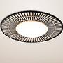 Aura Ceiling Light Acrylic Glass Black 50cm 1