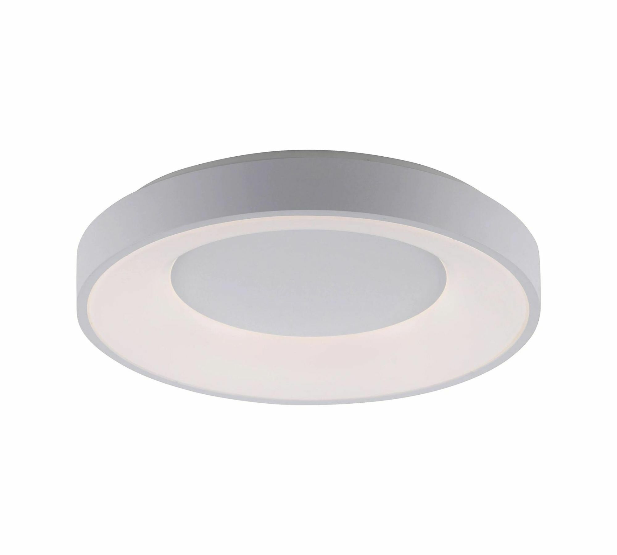 LED Deckenleuchte 1-flammig Kunststoff Weiß 0
