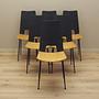 6x Carlo Ratti Dining Chair Green 1950s 5