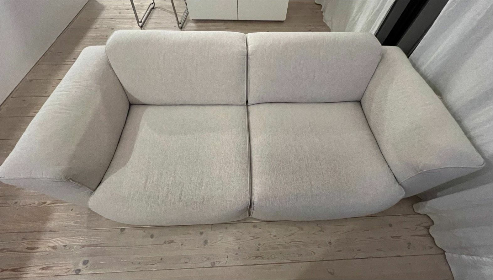 Hudson Sofa 2-Sitzer Textil Beige 5