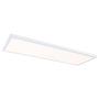 Atria Shine Panel LED-Deckenleuchte Aluminium Weiß 1