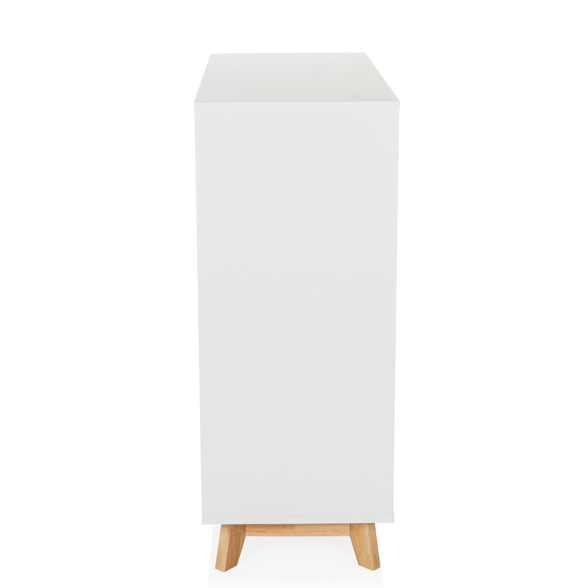 ESTHA Highboard Wood White 7