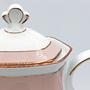 Vintage Kaffeekanne Porzellan Pastell 1960er Jahre 2