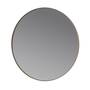 Rim Wandspiegel Beige Glas Smoked Ø50cm 66002 1