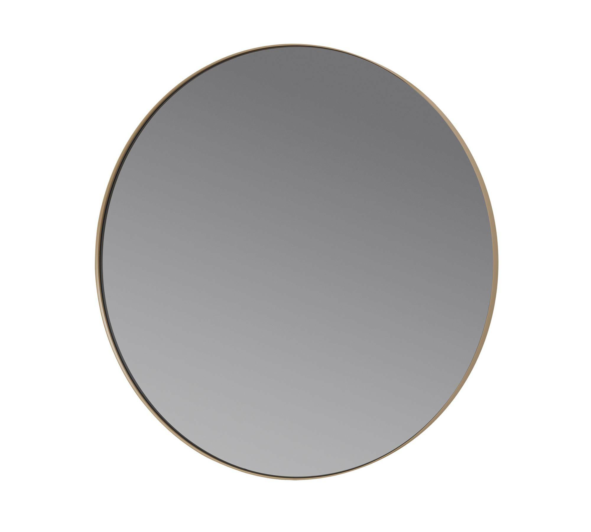 Rim Wandspiegel Beige Glas Smoked Ø50cm 66002 1