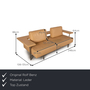 Dono Sofa 3-Sitzer Leder Beige 1