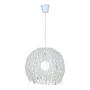 Pendant lamp Ranya weave white 0