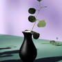 Blossom Vasen-Set Schwarz 2