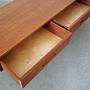 Lowboard Teak wood 1960s 8