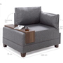 1-seater module right gray 6
