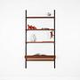 Modular teak shelving unit 1960s 1