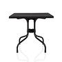 Travano T1 Garden table Plastic Black 0