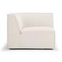 Dane 1-Sitzer Eckmodul Links Maya Cream 1