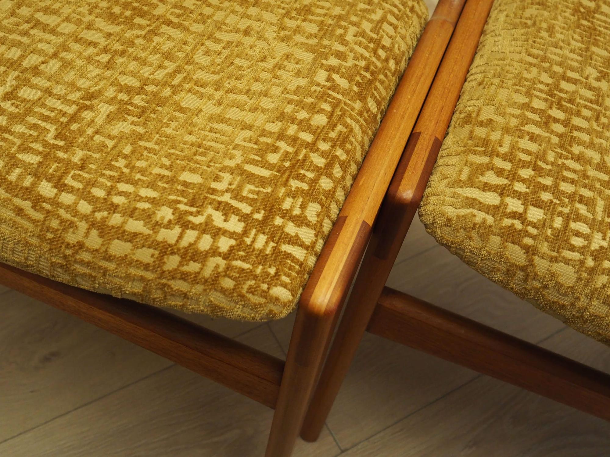 6x Dining chair teak 1970s 9