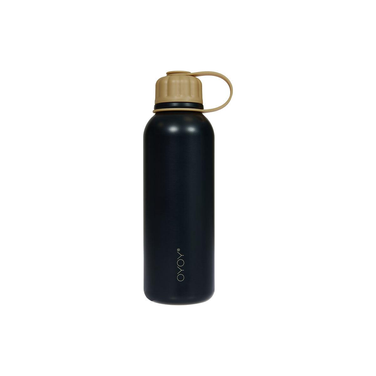 Pullo Isolierflasche Stahl Schwarz 0