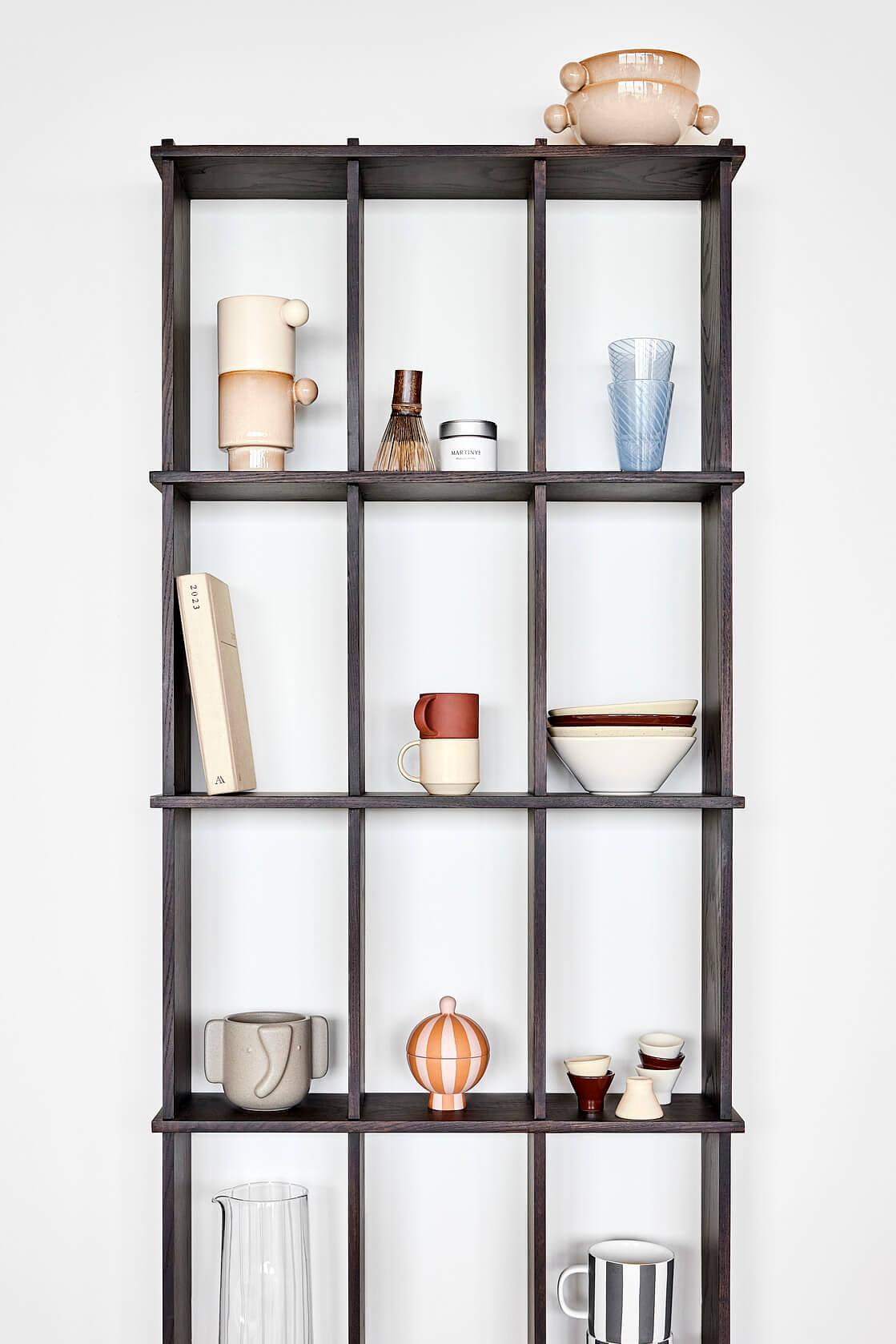 Yuka Schale Medium Stein Creme 2