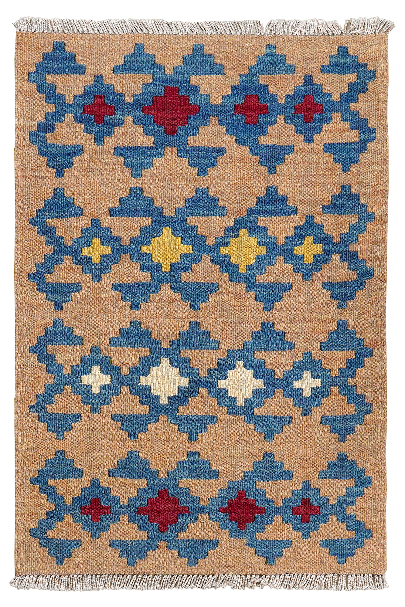 Kilim Gashgai Teppich Mehrfarbig 0