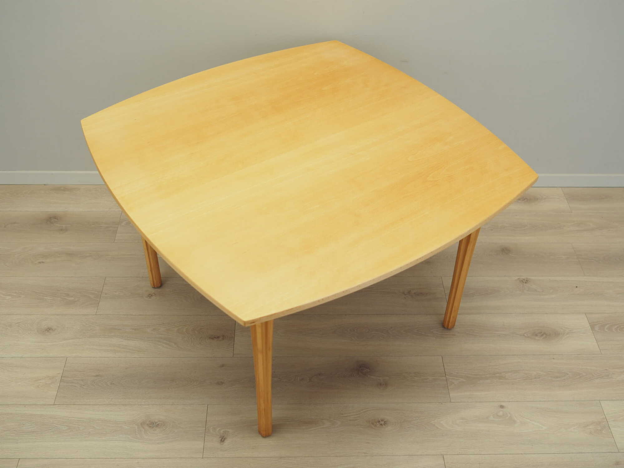 Vintage Table Beech wood Brown 1970s 4