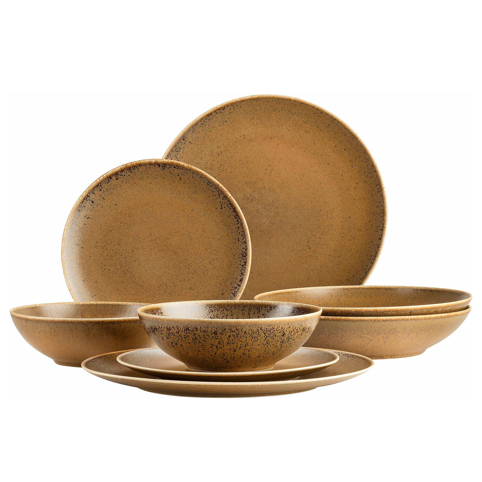 Grumpy Kombiservice 8-teilig Porzellan Beige 1