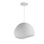 1-Flammig Wabi Sabi Kurai Pendelleuchte Weiß 6