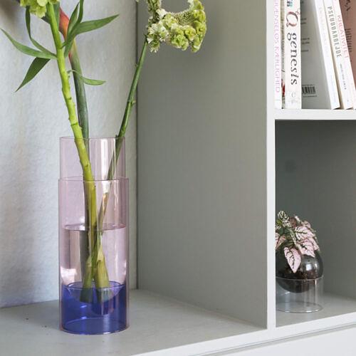 Bouquet Vase Glas Rosa 2