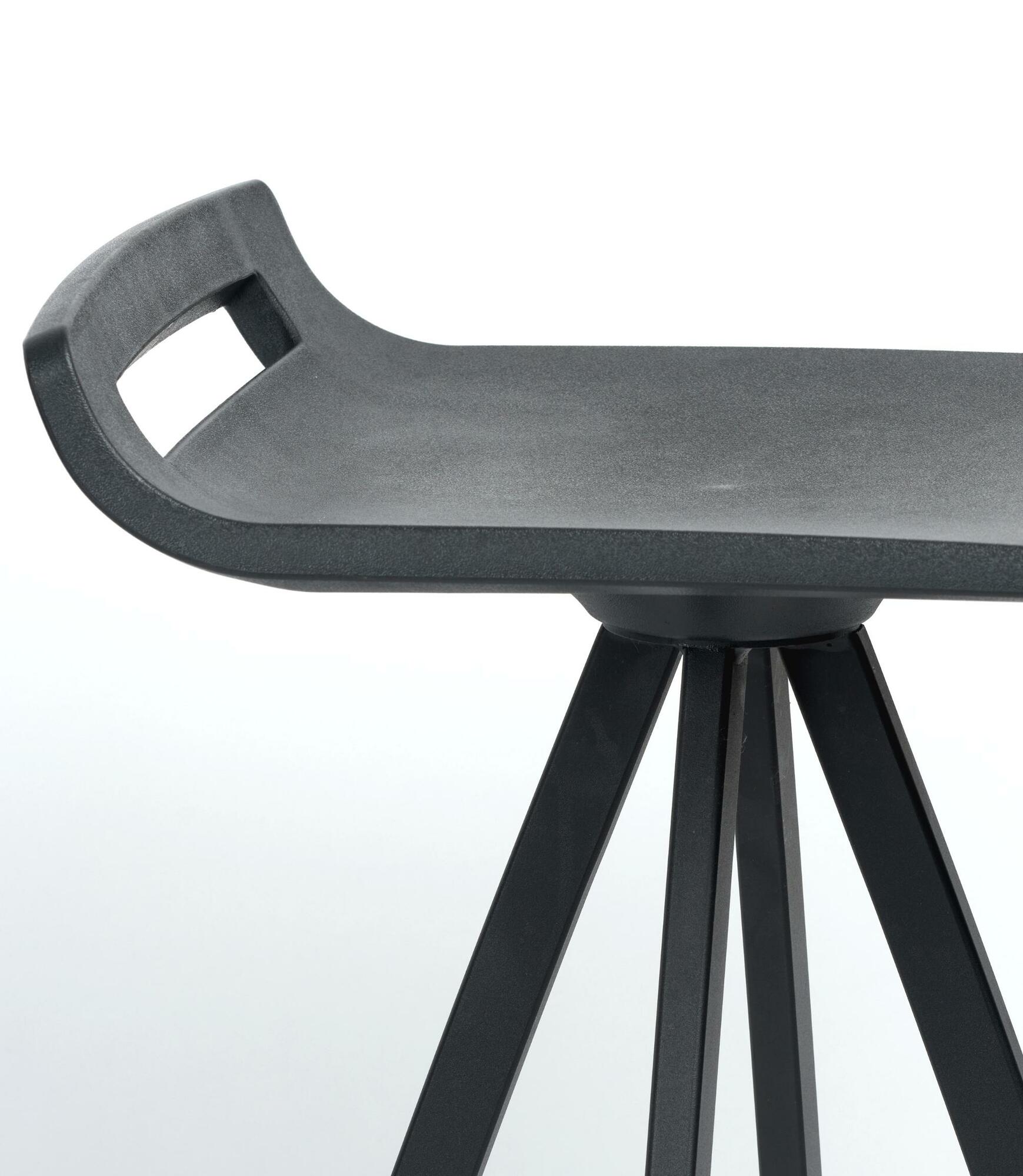 Drehbarer Barhocker Schwarz 5