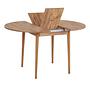 Viona Extendable Table Pine-Look Brown Ø 100cm 6