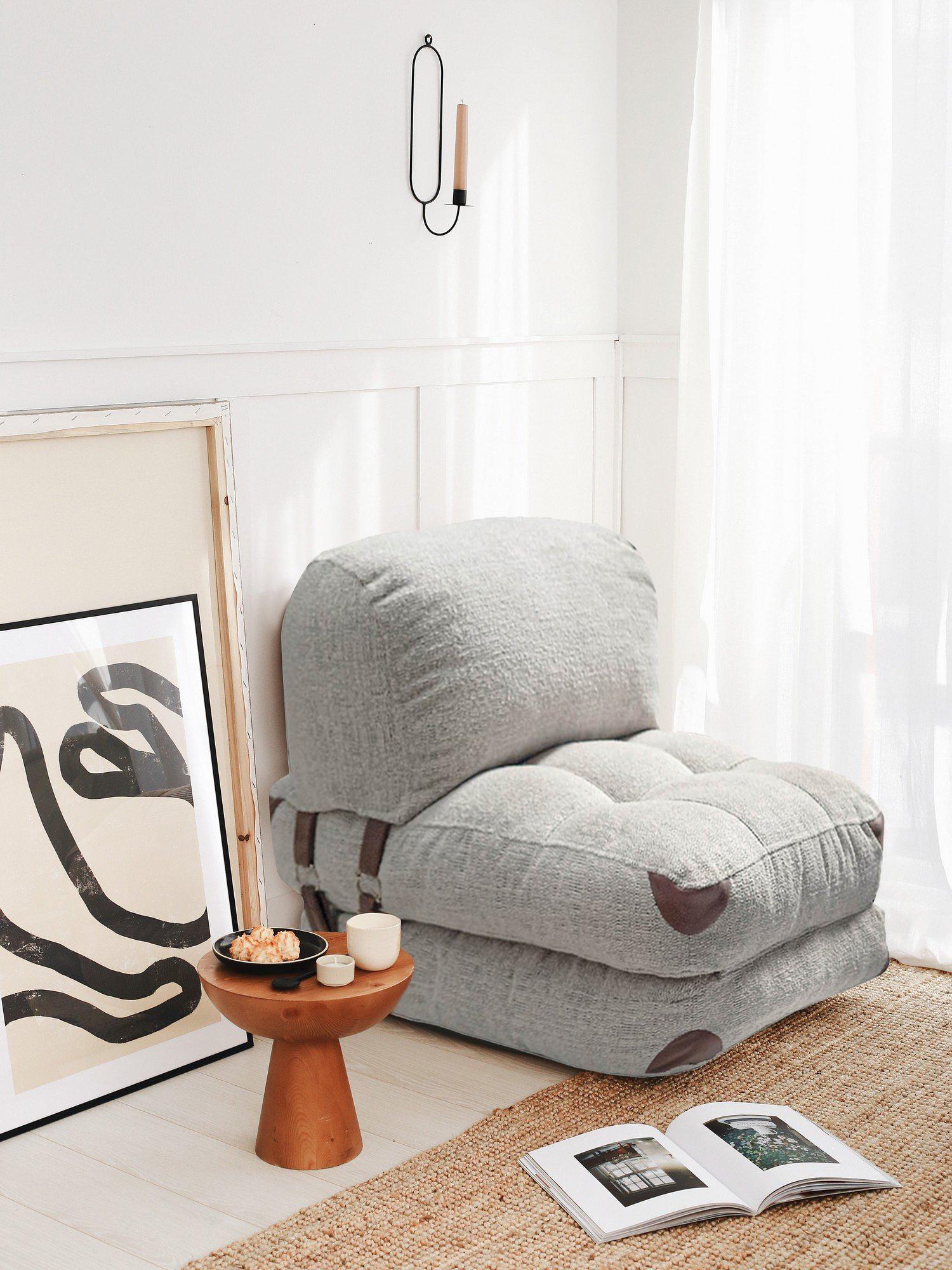 Armchair with sleeping function Grey 0
