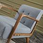 Kemer Armchair Wood Veneer Light Blue 2