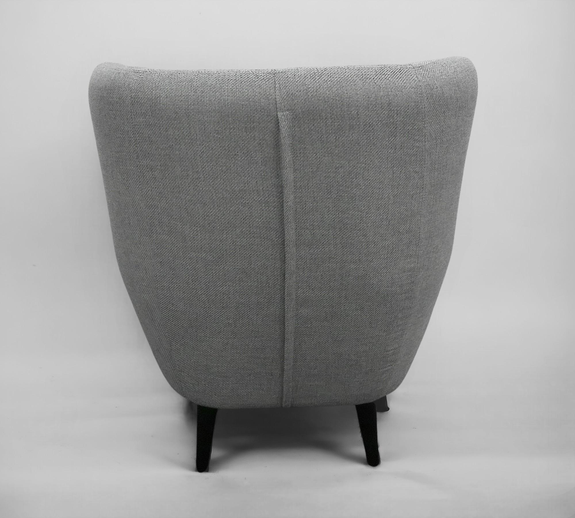 Kubrick Ohrensessel Vence 276 Grey  2