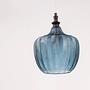 Loni Pendelleuchte Aluminium Blau 1-flammig 3