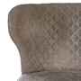 Barstuhl Textil Metall Taupe 4